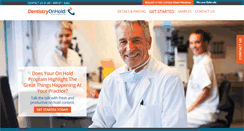 Desktop Screenshot of dentistryonhold.com